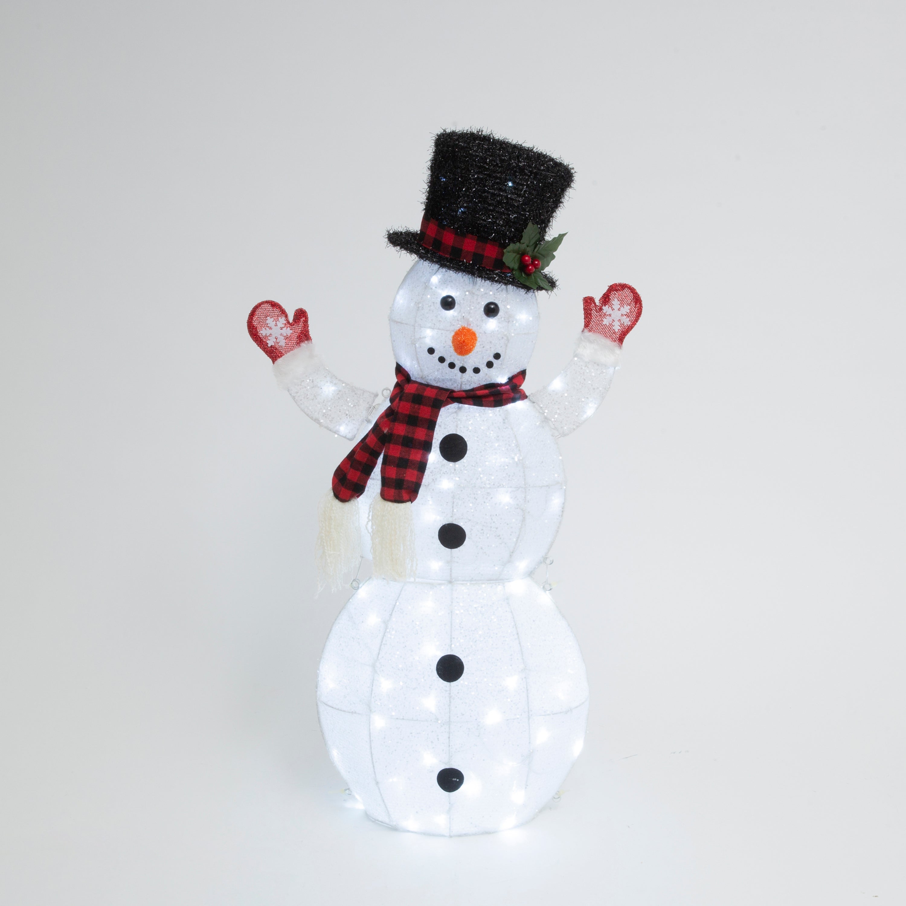 Welcoming 41.5 in H UL Electric Lighted Holiday Snowman Outdoor Safe Décor